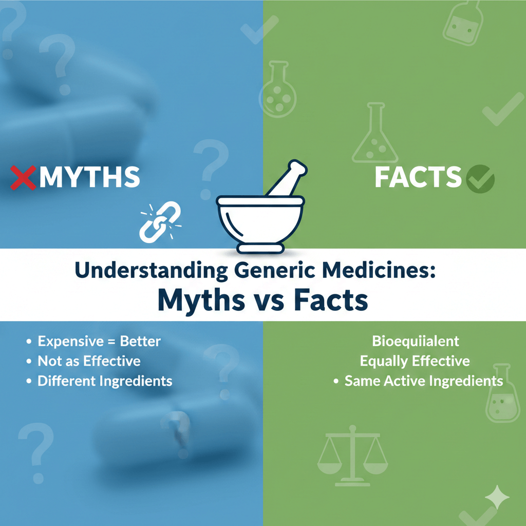 Understanding Generic Medicines: Myths vs Facts